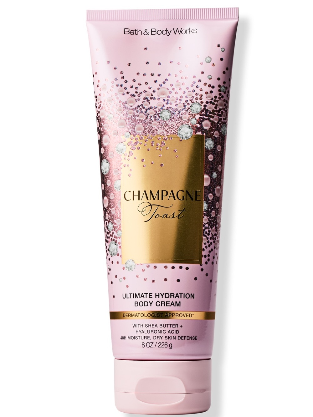 Bath and Body Works Champagne Toast Ultimate Hydration Body Cream NEW 8oz